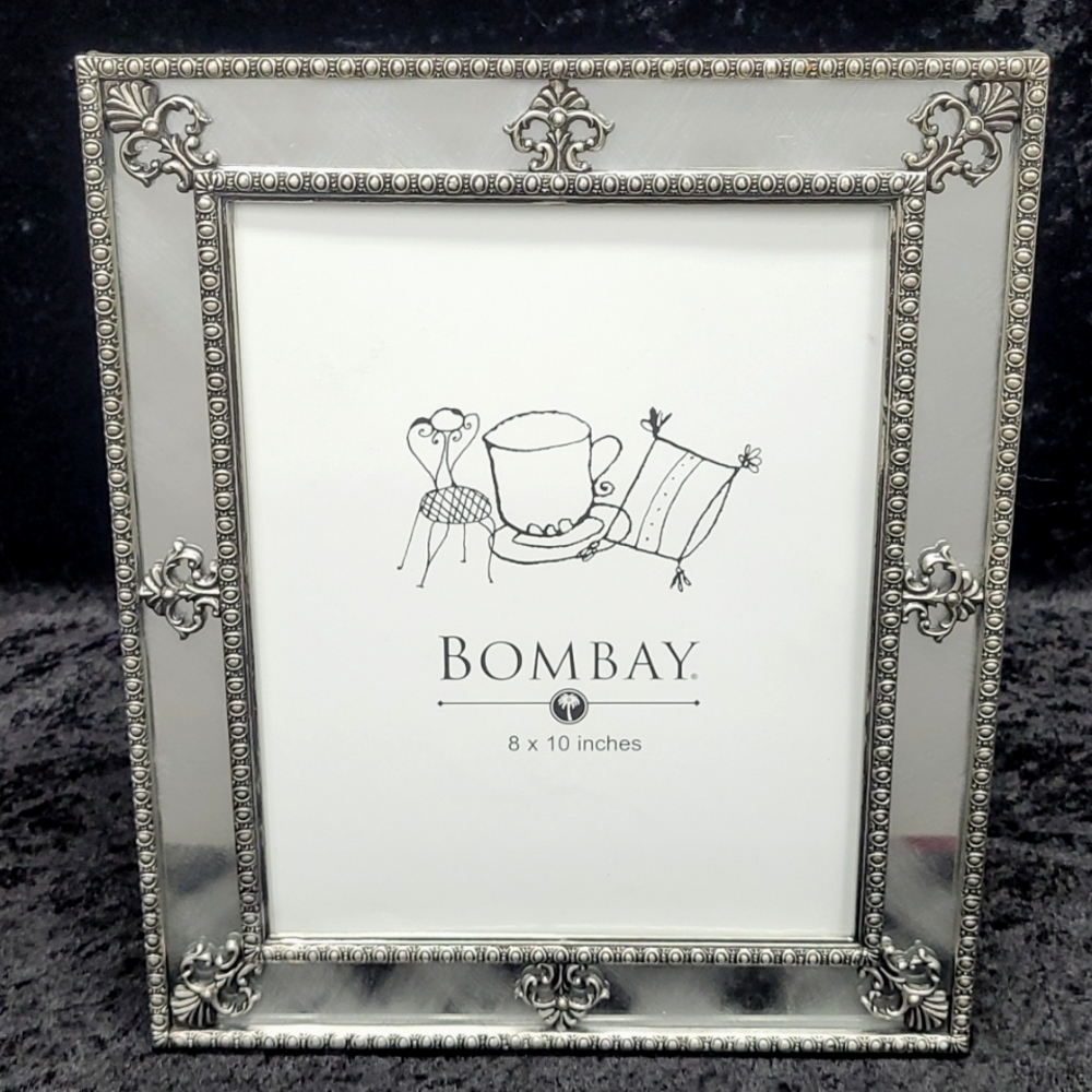 NEW Bombay 8x10 Etched Mirror Picture Frame 8 by 10